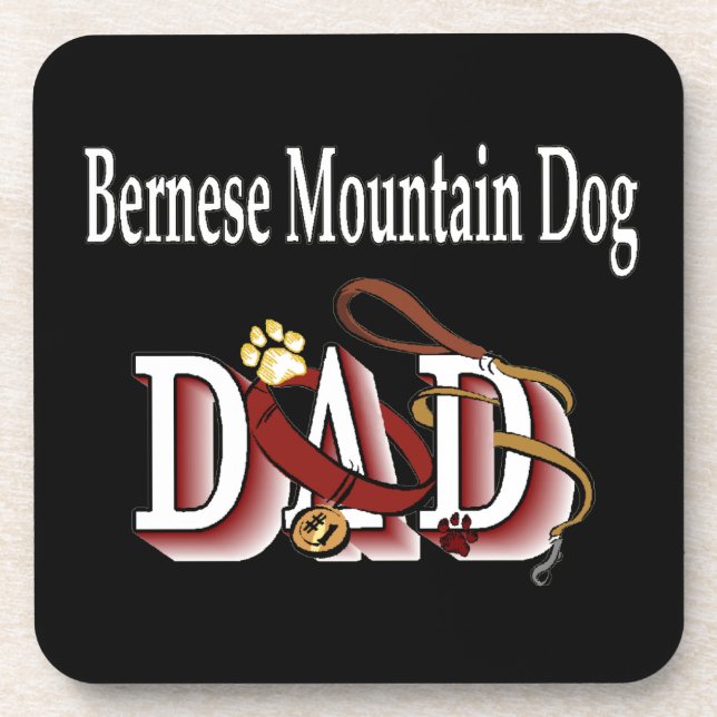 Posavasos Bernese Mountain Dog Dad (Frente)
