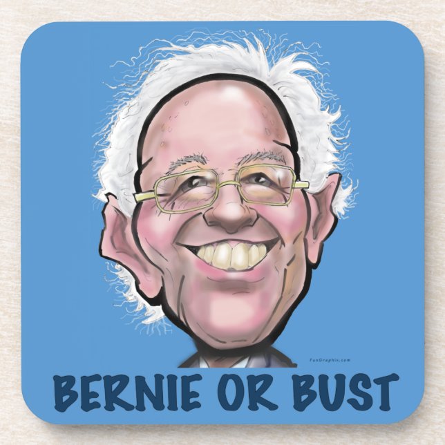 POSAVASOS BERNIE O BUST (Frente)