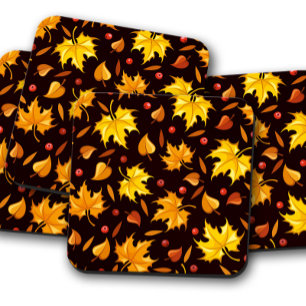 Posavasos Berry de calabaza Pascua de bebida de corcho de