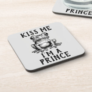Posavasos Bésame soy una montaña rusa de bebidas de Prince