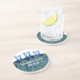 Posavasos Besando pavos reales