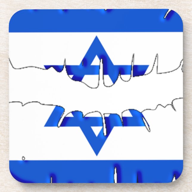 Posavasos Beso israelí (Frente)