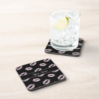 Posavasos Besos negros y rosas