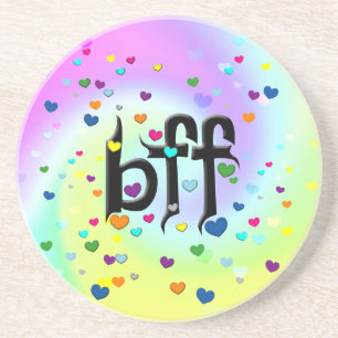 Posavasos bff ~ corazones