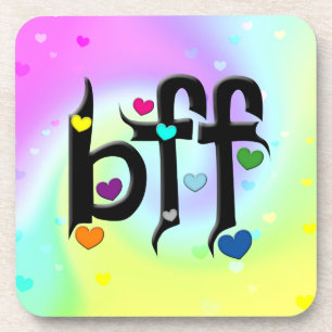 Posavasos bff ~ corazones
