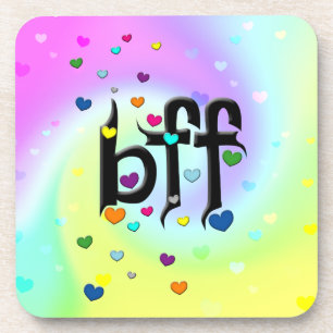 Posavasos bff ~ corazones