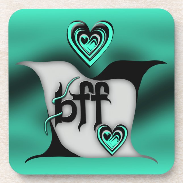 Posavasos bff ~ lovebirds (Frente)