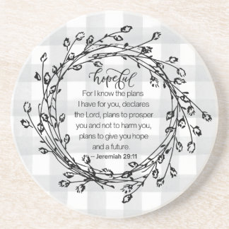 Posavasos Biblia cristiana contra Inspiradora