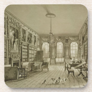 Posavasos Biblioteca como salón, parque de Cassiobury,