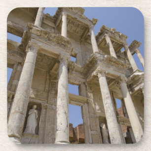 Posavasos Biblioteca de Celso, construida en 114-117 d.C.