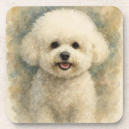 Posavasos Bichón Frisé