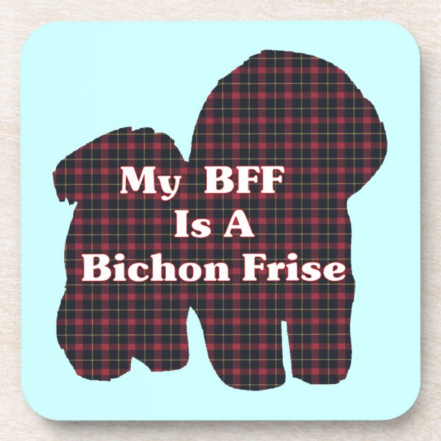 Posavasos Bichon Frise BFF (Frente)