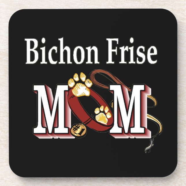Posavasos Bichon Frise Dog MOM (Frente)