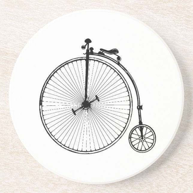 Posavasos Bicicleta Antigüa (Frente)