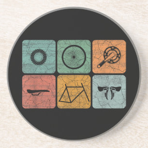 Posavasos Bicicleta Ciclismo Piezas de bicicleta Vintage Reg