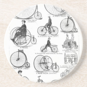 Posavasos Bicicleta de rueda alta Penny Farthing