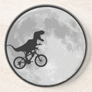Posavasos Bicicleta Dinosaurio y Luna