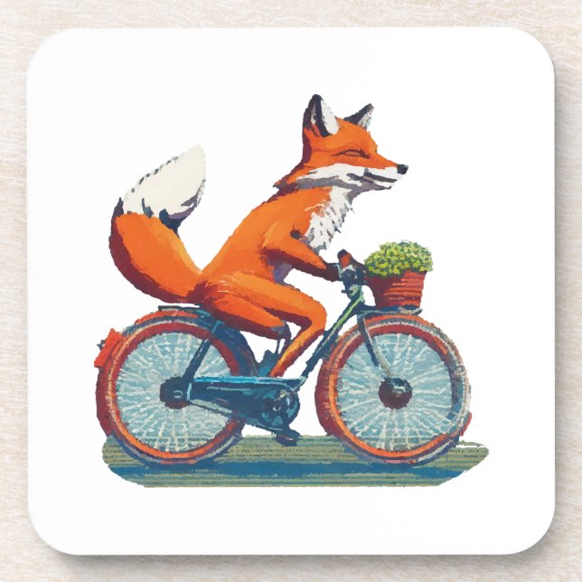 Posavasos Bicicleta Fox (Frente)