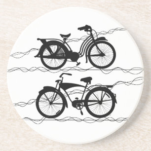 Posavasos Bicicleta Negro 1