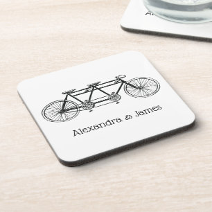 Posavasos Bicicleta Vintage Construida Para Dos / Bicicleta