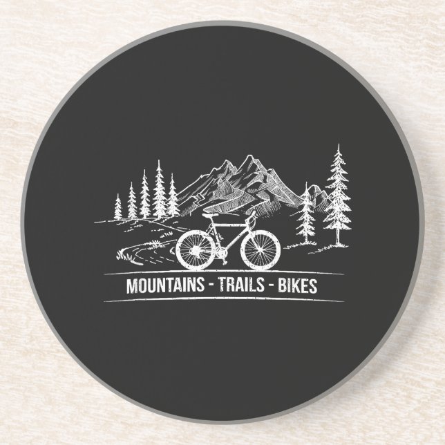 Posavasos Bicicletas Mountain Trail - Bicicleta ciclista (Frente)