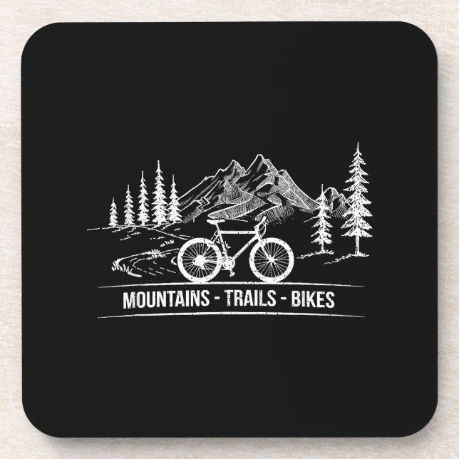 Posavasos Bicicletas Mountain Trail - Bicicleta ciclista (Frente)