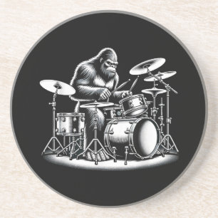 Posavasos Bidón de pie gigante Sasquatch Tambor de tambores