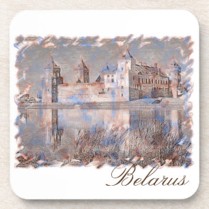 Posavasos Bielorrusia Mir Castle Architecture Nature Coaster