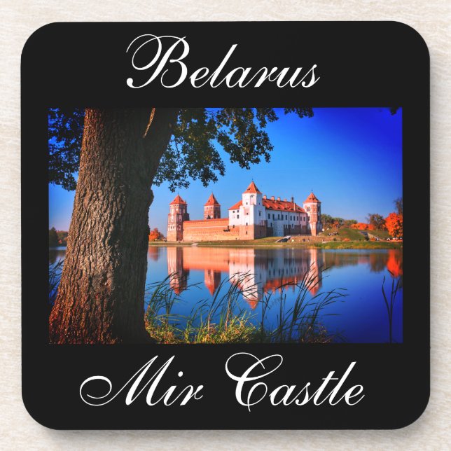 Posavasos Bielorrusia Mir Castle Architecture Nature Coaster (Frente)