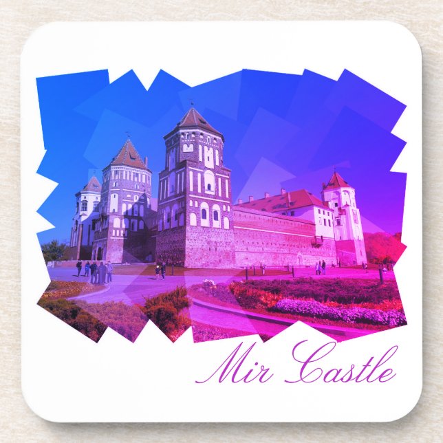 Posavasos Bielorrusia Mir Castle Architecture Nature Coaster (Frente)