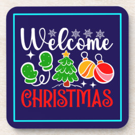Posavasos Bienvenido Navidad