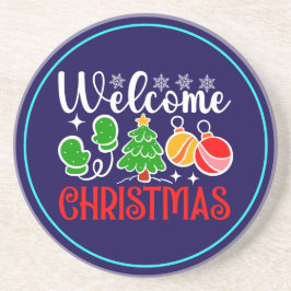 Posavasos Bienvenido Navidad