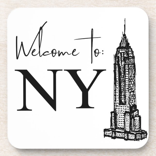 POSAVASOS BIENVENIDOS A NY (Frente)