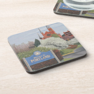 Posavasos Bienvenidos a Portland Maine