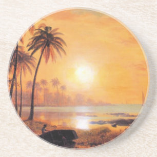 Posavasos Bierstadt - Paisaje Tropical