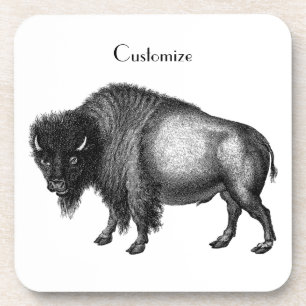 Posavasos Big Bison Buffalo Thunder_Cove