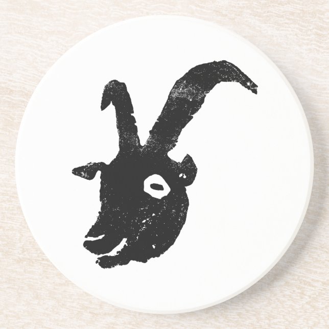Posavasos Billy Goat Potato Print Coaster (Frente)