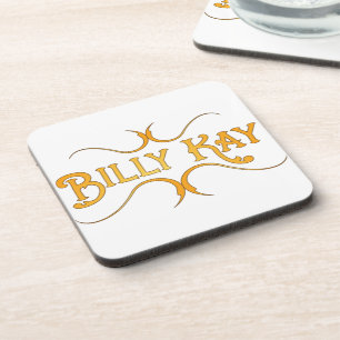Posavasos Billy Kay Yellow Logo Bebidas Coasters