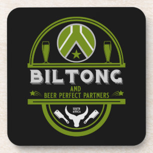 Posavasos Biltong Y Cerveza