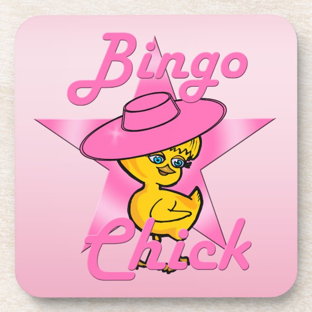 Posavasos Bingo Chick #8 (Frente)