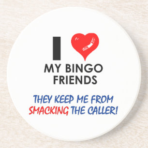 Posavasos ¡BINGO! ¡Diseños del bingo para el jugador fabu