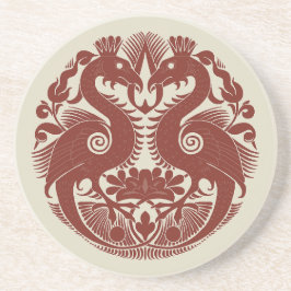 Posavasos Bird-Things Sandstone Coaster