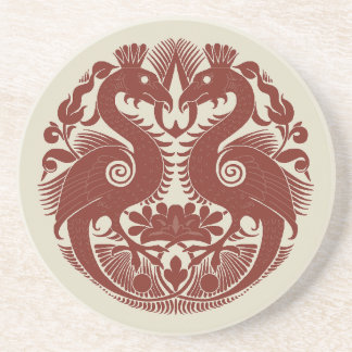 Posavasos Bird-Things Sandstone Coaster