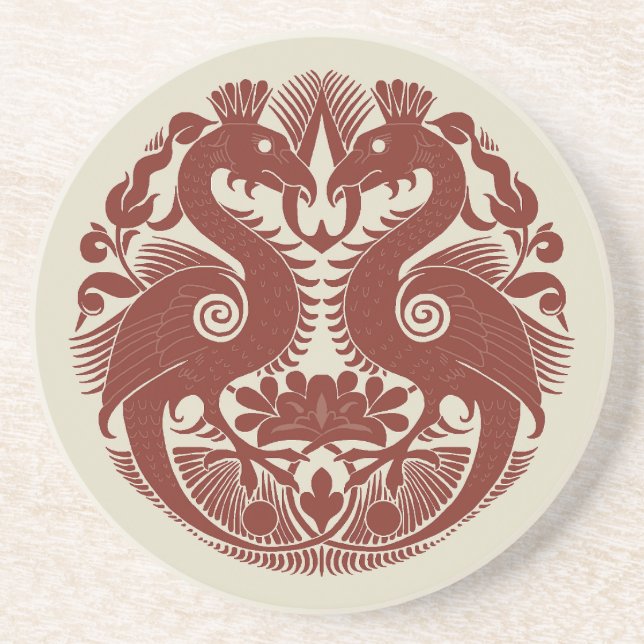 Posavasos Bird-Things Sandstone Coaster (Frente)