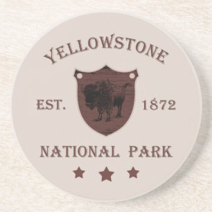 Posavasos Bison Parque Nacional Yellowstone
