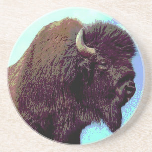 Posavasos Bison Pop Art