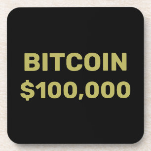 Posavasos Bitcoin 100000 Celebración