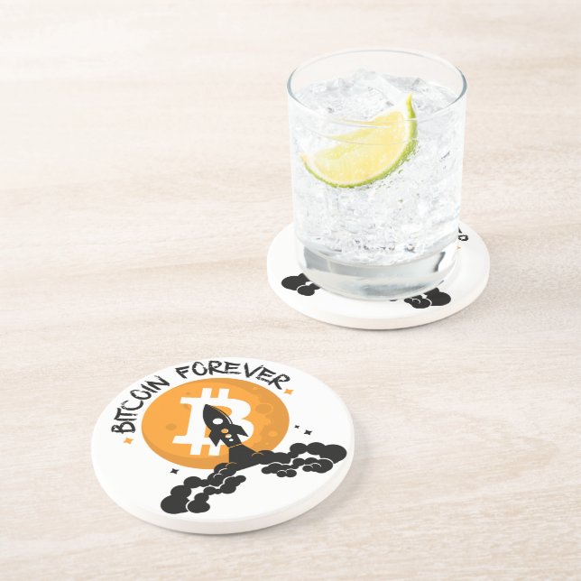 Posavasos Bitcoin Forever (Lado)