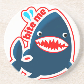 Posavasos Bite Me Shark Coaster