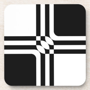 Posavasos Black and white fantasy